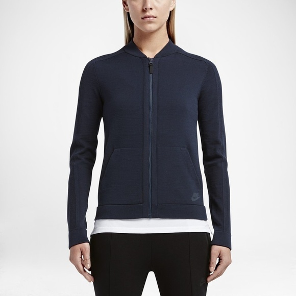 NIKE Sportswear Tech Knit Women's Bomber Jacket | M - Picture 1 of 10